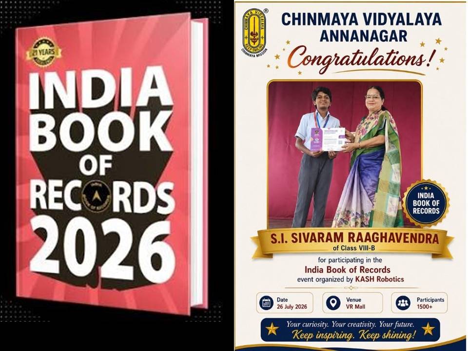 India Book of Records - KASH Robotics